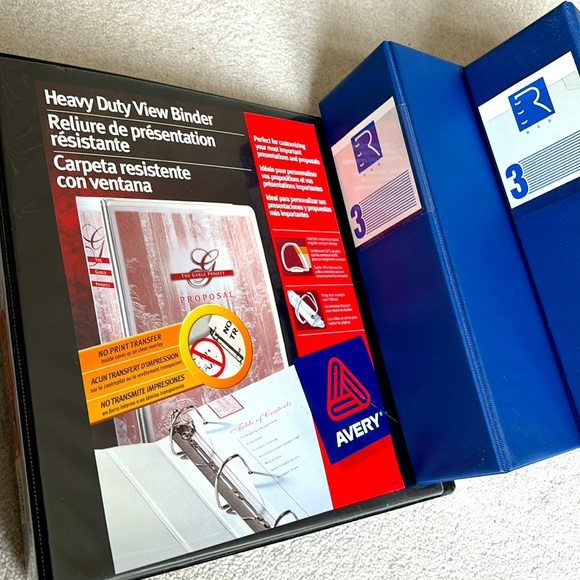 3” heavy duty Binder - Picture 3 of 3